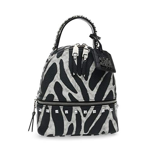 Steve Madden Women's Joe Mini Backpack, Zebra, One