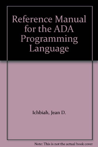 Reference Manual for the ADA Programming Language