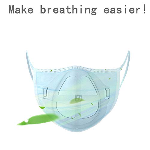 (10 pcs)3D Masks Bracket Protect Lipstick face mask Cool Silicone Bracket Creating More Space for Breathing Reusable Nose and Mouth Mask Holder Bracket