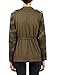 LE3NO Womens Military Anorak Safari Jacket