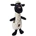 Outward Hound Scruffles Lamb Plush Squeaky Dog Toy, Small