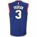 Allen Iverson Philadelphia 76ers NBA Adidas Men's Blue Official Replica Jersey