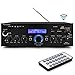 Pyle 200W Audio Stereo Receiver-Wireless Bluetooth Power Amplifier Home Entertainment System w/AUX in, USB Port, DVD CD Player, 2 Karaoke Microphone Input, Remote-PDA5BU.0 (PDA5BU.0) primary