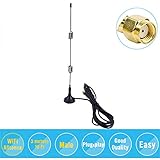 2.4GHz 9DBI Wireless WiFi WLAN 5 X Range Booster Antenna Extender +Base