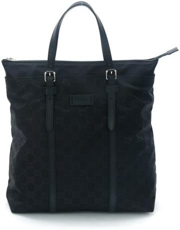 Amazon Gucci グッチ ナイロン グッチッシマ ナイロントートバッグ メンズバッグ Kqf1n 1000 Black 黒 ブラック 並行輸入品 Gucci グッチ トートバッグ