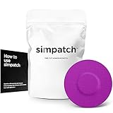 SIMPATCH - Freestyle Libre, Enlite, Guardian Adhesive Patches, Small (25-Pack) - Waterproof Adhesive, CGM Tape - Multiple Color Options (Purple)