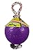 Jolly Pets Romp-n-Roll Rope and Ball Dog Toy, 8 Inches/Large, Purple, Large Breeds
