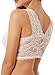 Womens Wirefree Lace Sleep Bra XX-Large White