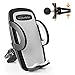 ilikable Twist-Lock Air Vent Car Mount Holder with 360 Degree Rotation and Release Button for Cell Phone Android Smartphone GPS Devices, Black