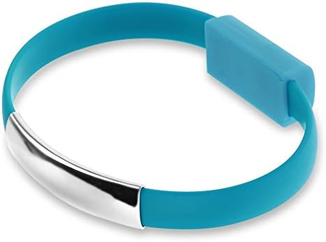 ASX Design 1 pc Charging Lightning to USB Cable Light Flat Bracelet for iPhone 6 Plus / 6 / 5s / 5c / 5 / iPad Air / iPad mini / mini 2 / iPad 4th generation / iPod nano 7th generation Blue