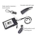 Badge Holder with Zipper, Sukuos Upgraded PU Leather ID Card Holder with 5 Slots, 1 Secure Cover and 20 inch Woven Lanyards for ID Badges, School ID, Drivers License, Debit Card