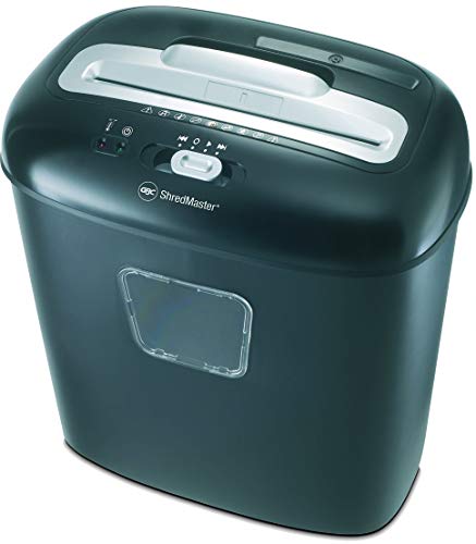 GBC Duo Paper/CD/Credit Card Cross Cut Shredder with 10 Sheet Capacity and 17 L Bin