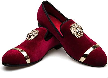 JITAI Men's Penny Slip-On Leather Lined Loafer Luxury Men Shoes