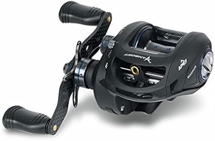 amazon com ardent apex magnum baitcast reel black silver right hand sports outdoors ardent apex magnum baitcast reel black silver right hand
