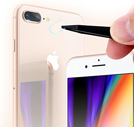 9H Hard Anti-scratch Tempered Glass For iPhone 8 Plus Rear Back Camera Lens Protector Compatible with iPhone 7 Plus-5.5 inch