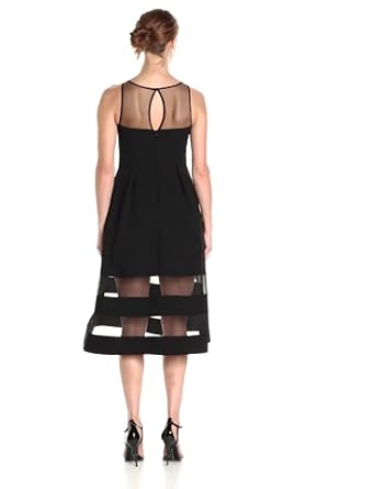 mesh cocktail dress