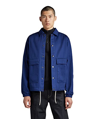 G-Star Men's Coach Jacket, Blue (ballpen blue D22895-C981-1822), XL