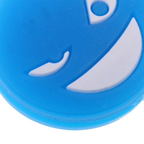 Seafard Smile Face Funny Tennis Racquet Vibration Dampeners, Pack of 6 Pieces