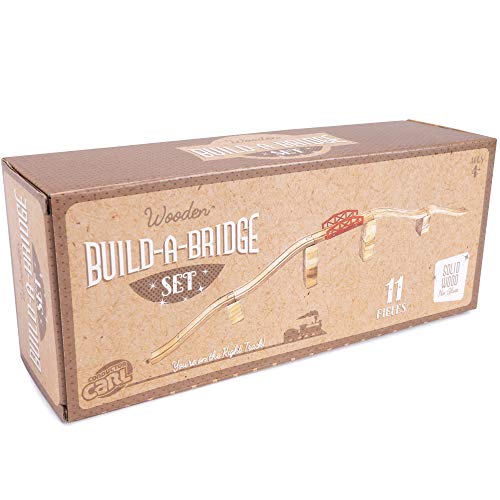 image for Conductor Carl Build-a-Bridge Set (11 pcs.) | Includes 1 Rail Bridge, 