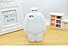 Iphone 5 5s Case, Cute 3D Cartoon Big Hero 6 Robot Baymax Soft Gel Rubber Silicone Protection Skin Case Cover for Iphone 5 5s