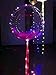 DANIDEER Led BoBo Balloons Warm White/Pink/Blue, 18 Inch 5 PCS Transparent Helium Balloons with String Lights, LED Light Balloons for Christmas, Birthday, Wedding and Party Decoration (Pink)