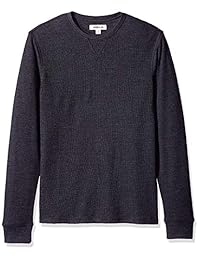 Marca  : cuello redondo térmico de manga larga para hombre Goodthreads Slub