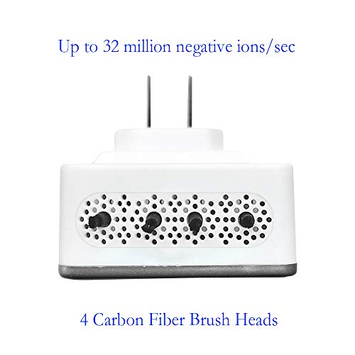 HAPHID Ionizer Air Purifier Plug In Ion Generator with Highest Output - Up to 32 Million Anions/Sec,Purify:Odors,Pets Smell Etc(8-Pack)