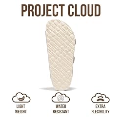 Project Cloud Genuine Leather Flat Sandals Women