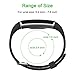 Letsfit Replacement Bands Fitness Tracker ID130HR, Adjustable Replacement Straps (Black, Grey, Green, Purple, Coral)