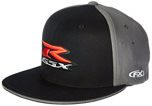Factory Effex Suzuki 'GSXR' Flex-Fit Hat (Black, Large/X-Large)