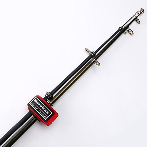 BlueStraw Fishing Rod Belts Ties Stretchy Magic Bait Casting Spinning Rod Straps Holders Fishing Tackle Tie Bag Accessories 6pcs （Random Color） - Thumbnail 3