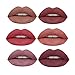 6pcs Matte Lipstick Lip Gloss Set Liquid Lip Color Lipstick