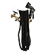 TruTec 100 Foot, Triple Layer Latex Core, Solid Brass Fitting Shut Off Valve Spray Nozzle Stainless Steel Holder, Expanding Garden Hose - Black