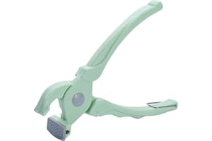 Plate Lifter Hot Pot Tongs - Anti-Scald Pizza Pan Gripper, Heat-Resistant Kitchen Cooking Clip for Safe Hot Plate Handling (G