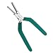 Wubbers PLR-1570 Oval Mandrel Pliers, Size Medium, Jaw Sizes 6 x 4 mm and 7.5 x 5mm