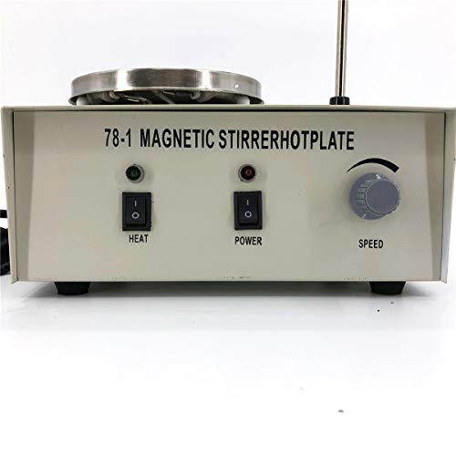 SYLPHID 110V/50Hz 78-1 Magnetic Stirrer Heating Mixer Hot Plate Magnetic Stirrer Machine 1000ML - Thumbnail 3