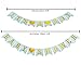 UpwardBaby Baby Shower Decorations For Boy | Complete Boy Decoration Set | Kit Includes Baby Shower Banners Its A Boy Balloons Lanterns Poms Poms Fans And Decor Tassels | Makes For The Perfect Party