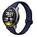 Yutior Sport Bands Compatible with Samsung Galaxy Watch 3 41mm Galaxy Active 40mm & Galaxy Watch Active 2, 20mm Silicone Band Narrow Wristband for Samsung Galaxy Smartwatch Active 2, Women Men Small