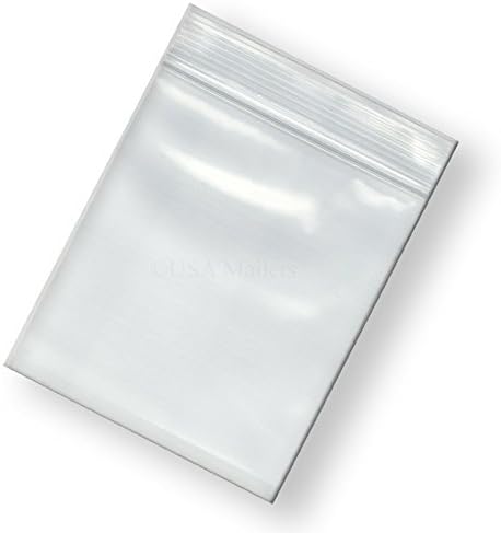 3 inch x 5 inch, 2 Mil Clear Resealable Bags. Lot of 200