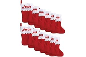 SCRIPTURE CANDY REACHING THE WORLD ONE PIECE AT A TIME! Scripture Candy, "Jesus Sweetest Name I Know" Mini Stockings (12)