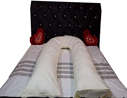 Arlinen Deluxe Qulaity 9 Ft Big U Pillow U Shape Full Body Back