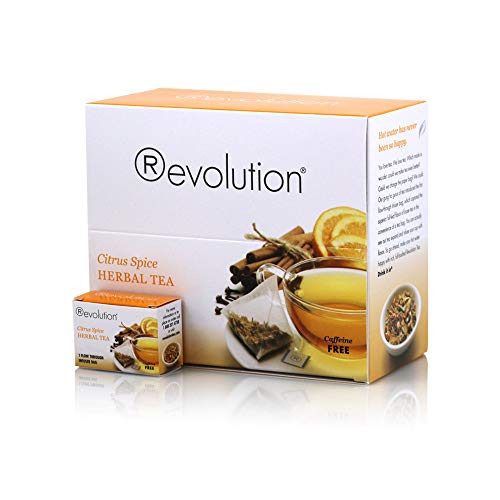 Revolution Tea Citrus Spice Herbal Tea Premium Full Leaf Infuser Teabags (30 Bags) Pricepulse