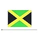 Jamaica Stick Flag,Jamaican Hand Held Mini Small Flags On Stick International Country World Stick Flags For Party Classroom Garden Olympics Festival Clubs Parades Parties Desk Decorations(30 pack)