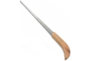 9 Inch Outdoor Portable Hand Saw, Household Garden Small Hand Saw, Tree Cutting Trimming, Rugged Triple Razor Tooth Steel Min
