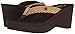 cobian Women's Zoe Flip Flop, Tan, 7 M US