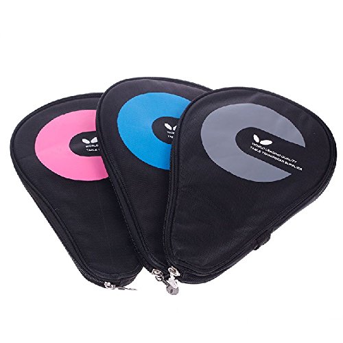 ZHUOTOP Waterproof Table Tennis Racket Case Bag For 2 Ping Pong Paddle