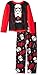 STAR WARS Little Boys 2-Piece Fleece Pajama Set, Red, 4