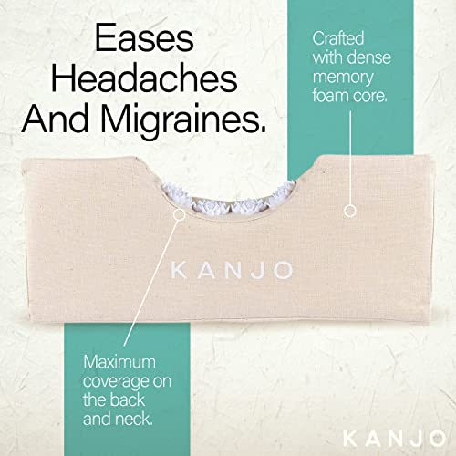 Kanjo FSA HSA Eligible Acupressure Neck Pain Relief, Cervical Traction
