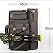 TANCHEN 4K Waterproof Artist Portfolio Carry Shoulder Bag Multifunctional Drawboard Bags for Drawing Sketching Painting (Coffee)
