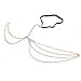 Women Sexy Rhinestone Leg Chain Body Chain Jewelry Thigh Leg Chain Jewelry for Party Beach Accessories